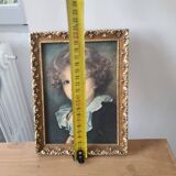 Old painting portrait of a young boy reproduction Jean-Baptiste Greuze