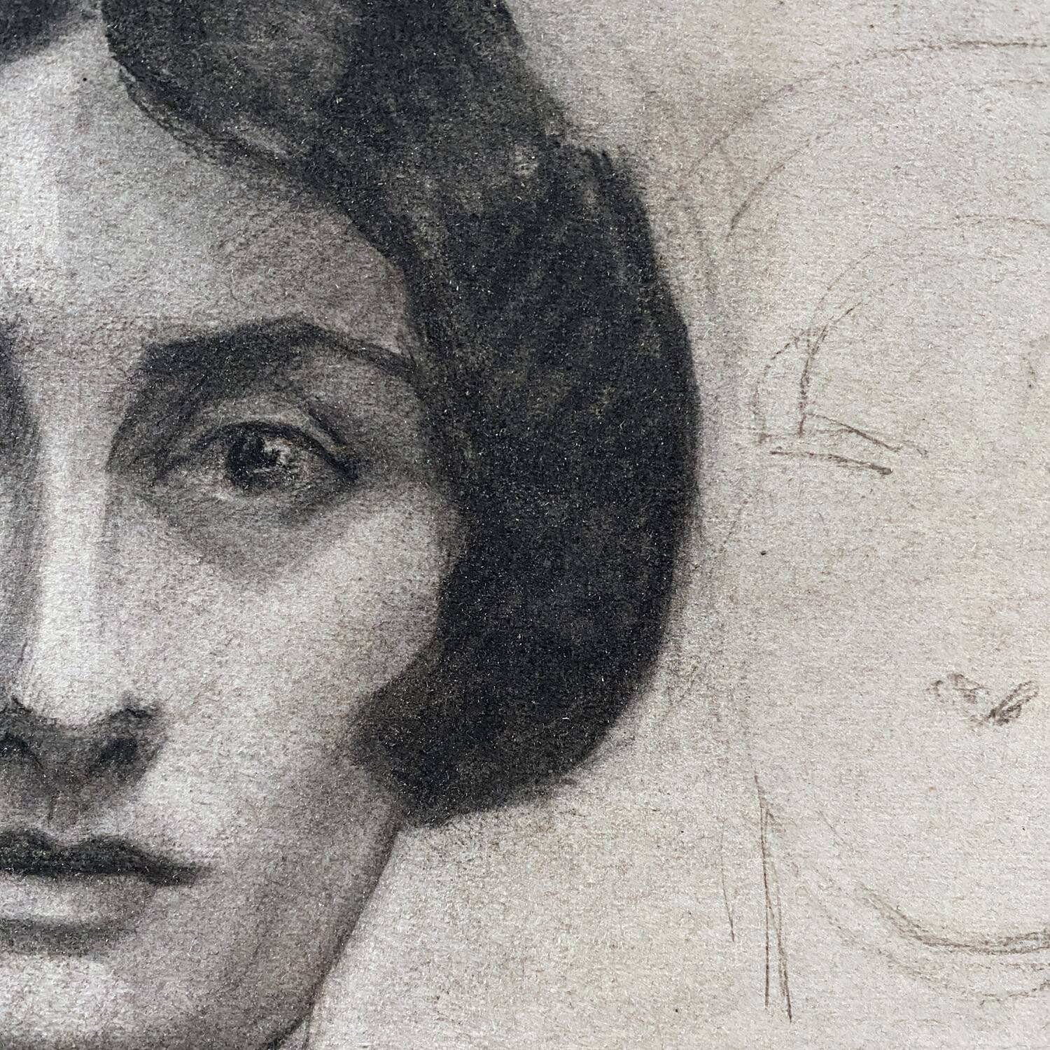 Large drawing from the 20s "Female nude"