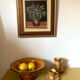 Still life with thistles, oil on canvas signed P. Beaudroit, 1992