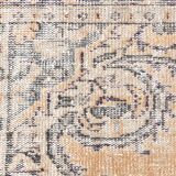 5x9 Peach Orange Handmade Wool Vintage Rug, 172x277Cm SK 240635