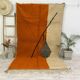 Handmade Moroccan Berber carpet 252 x 152 CM