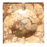 pink marble ashtray