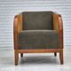 Années 1970, chaise longue scandinave, très bon état d'origine, style art déco.