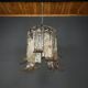 Grand vintage Murano glass chandelier by Av Mazzega, Italy, 1970s.