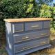 Wooden chest of drawers