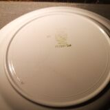 Duo of plates model Florida - Sarreguemines/Digoin - 1950s/1960s