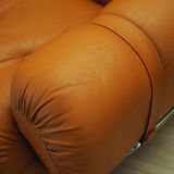 Set of orange armchairs, Space Age design, 1960s, production: Italy