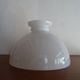 Opaline globe lampshade for vintage chandelier suspension 29.8 cm