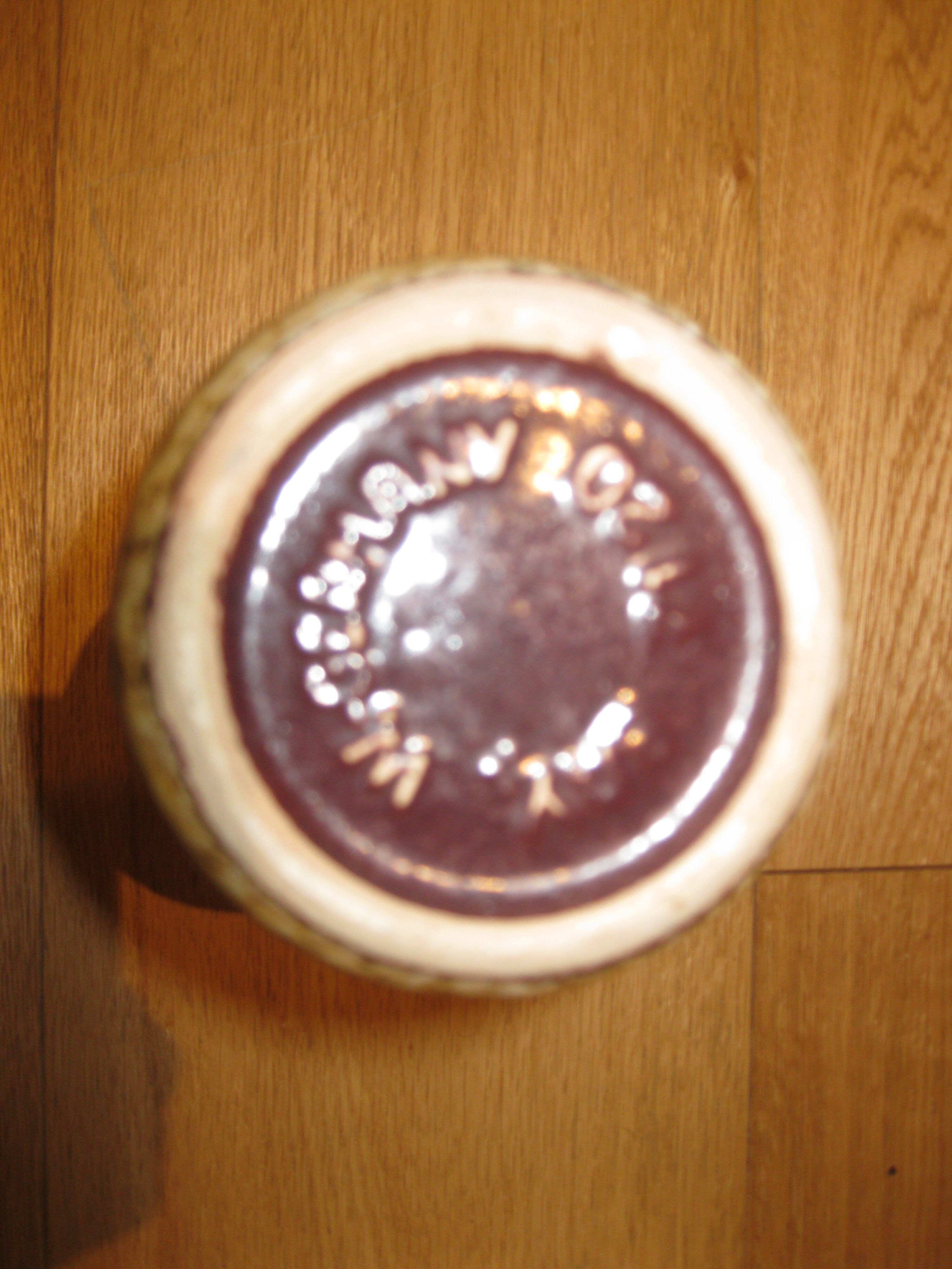 Ceramic vase from West Germany