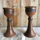 Stoneware candle holders