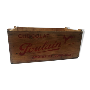 caisse bois Chocolat