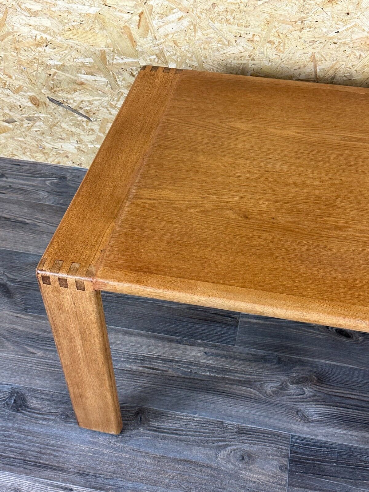 60s 70s oak coffee table Esko Pajamies Asko Finland