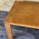 Table basse en chêne des années 60 des années 70 Esko Pajamies Asko Finlande