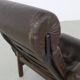 Fauteuil lounge en cuir par Coja, 1970s