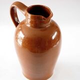 Pitcher in glazed stoneware