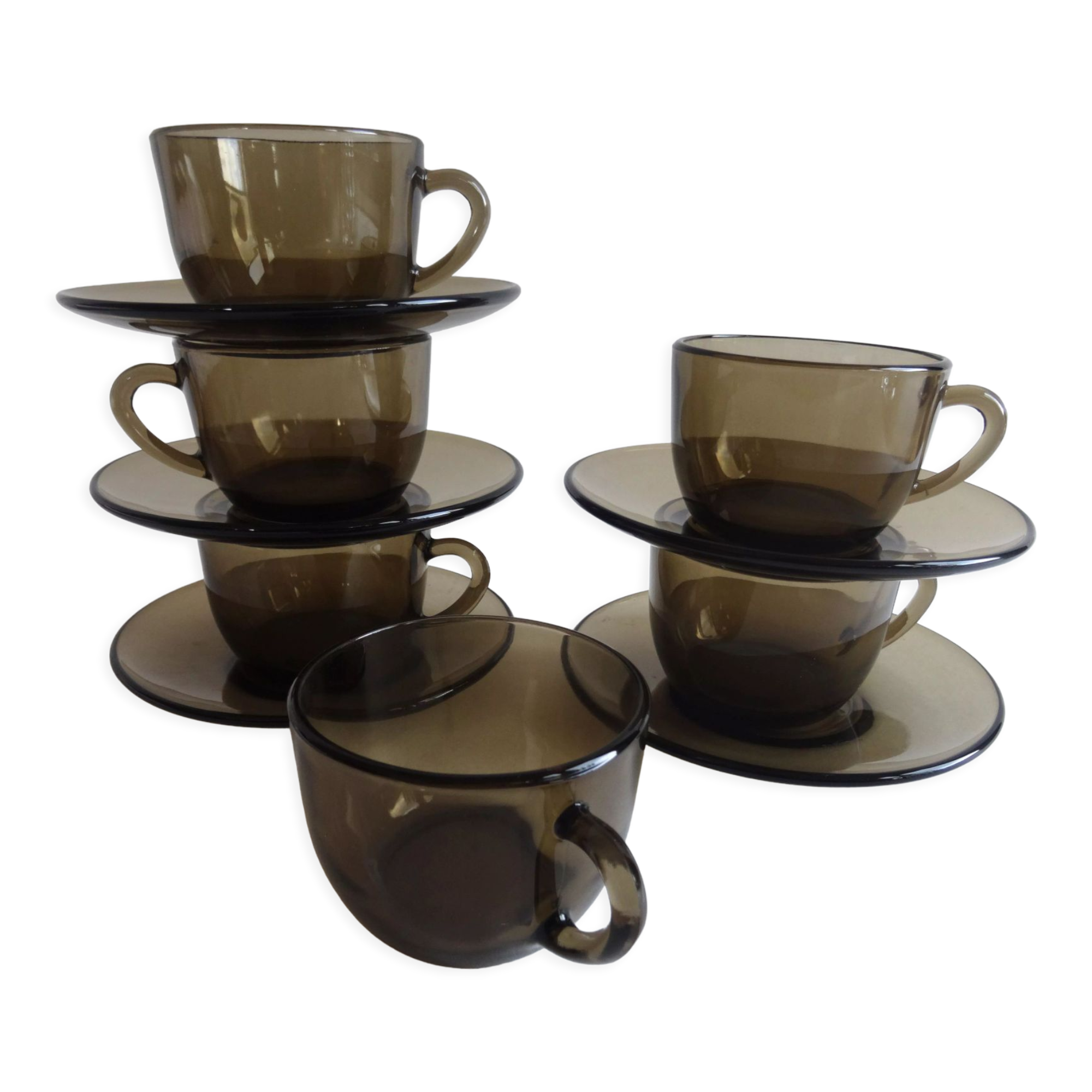 Brown Vereco coffee cups