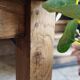 Table de ferme 200 x 80 chêne clair
