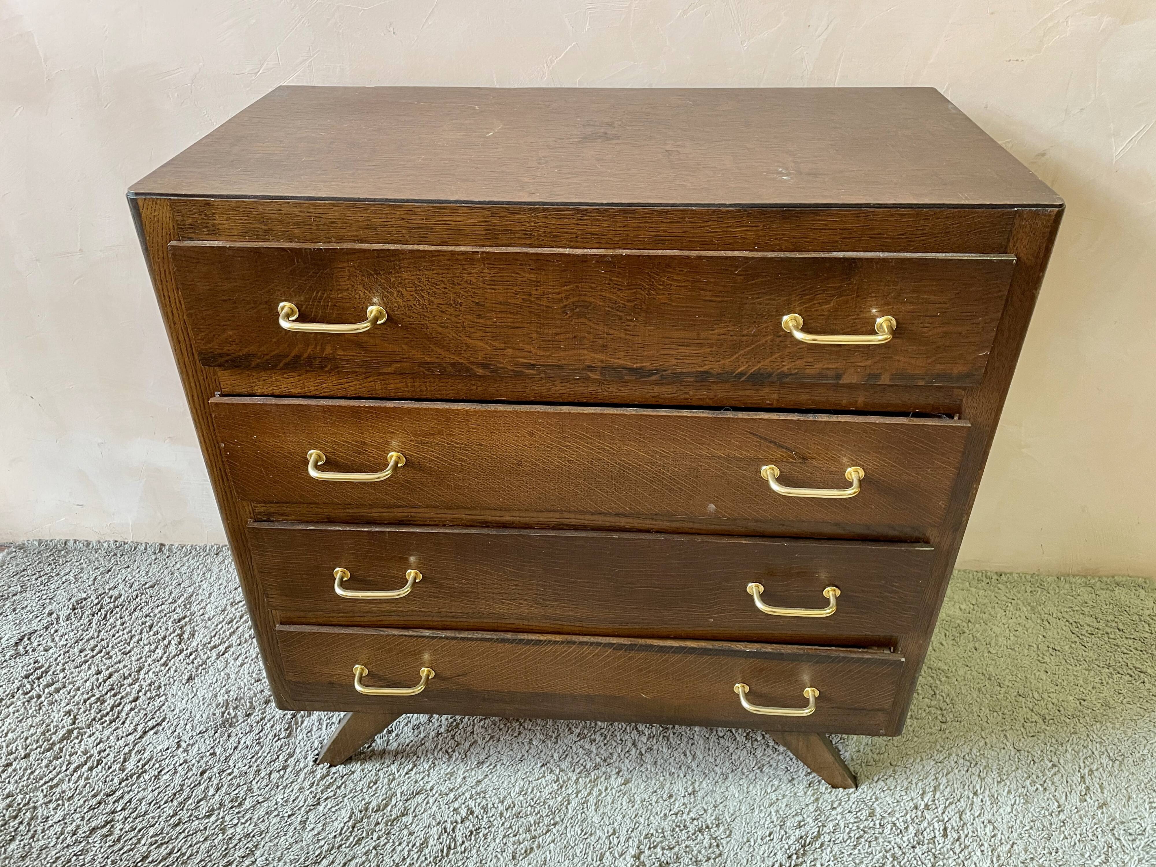 vintage dresser at 4. 1960s compass foot drawers