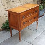 Louis XVI style 2-drawer saute chest of drawers