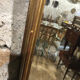 Miroir doré baroque