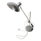 Articulated desk lamp in chromed metal by André Lavigne for Aluminor 1960