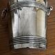 Gallia Champagne Bucket - Silver Metal - Art Deco Period - Biarritz Model