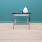 Table basse en verre, design danois, années 1970, production : Danemark