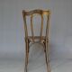 Bistro chair by fischel n°103 circa 1915 wooden seat