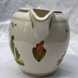 Pot à lait crémier peint à la main Henriot Quimper