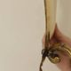 Pair Of Mid Century Swedish Brass Sconces
