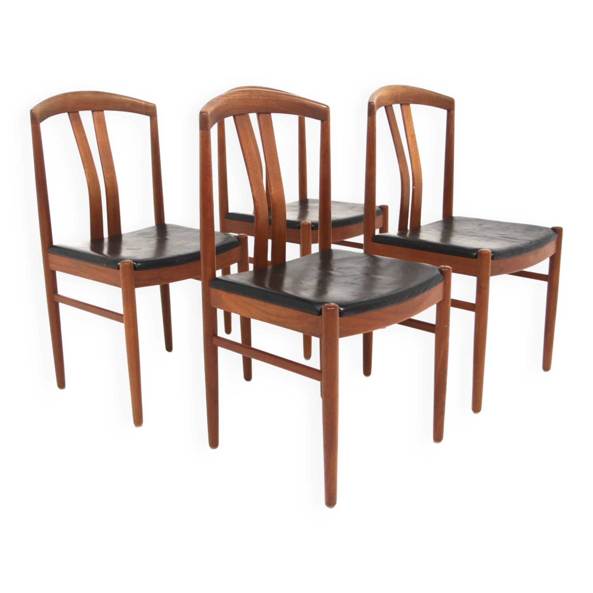 Set de 4 chaises, Carl-Ewert Ekström, Suède, 1970