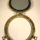 Mirror porthole in brass 25 cm