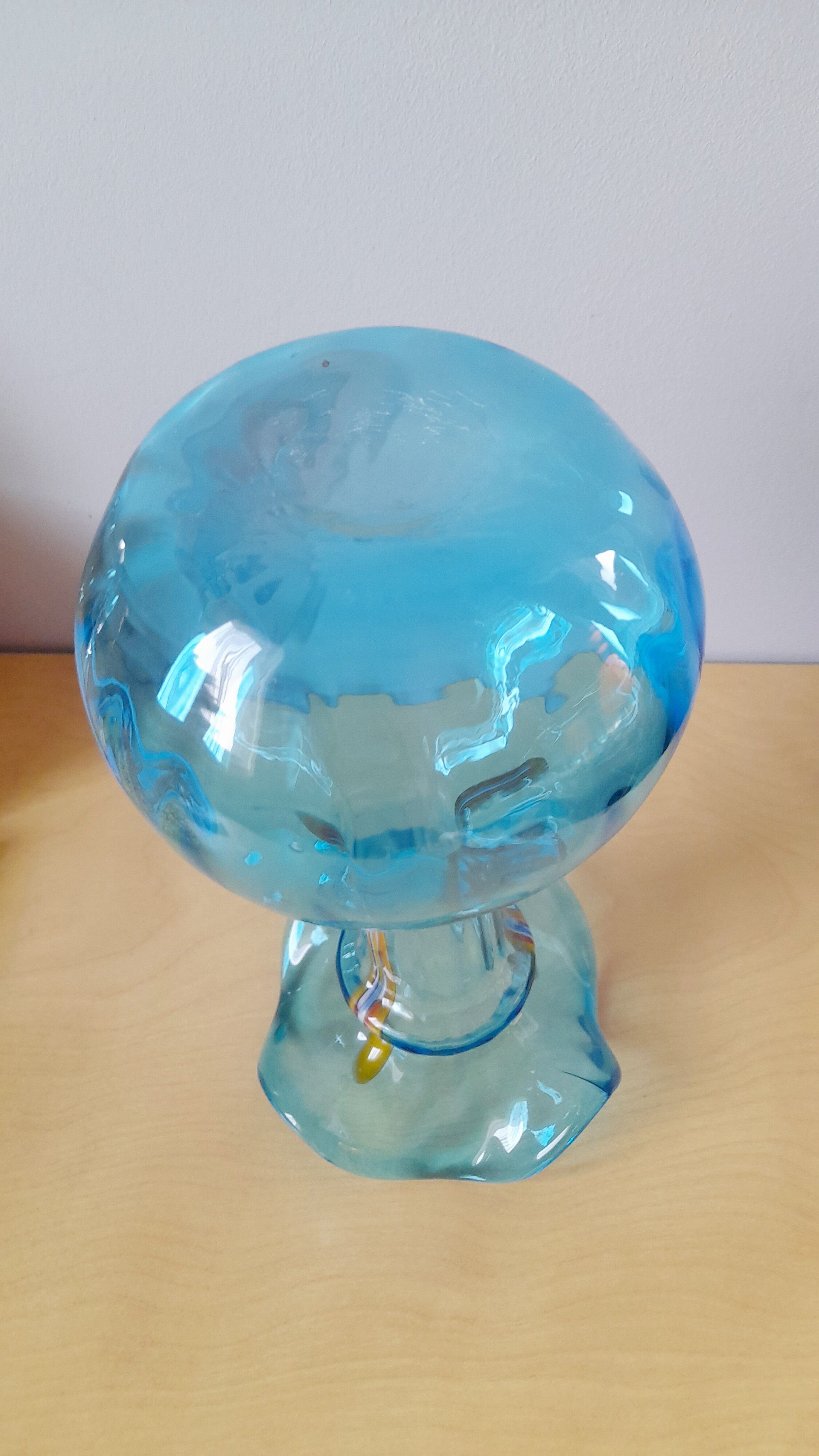 Millefiori Murano collar vase