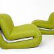 Mid-Century Modern Pair of Boomerang Easy Chairs by Rodolfo Bonetto, 1960s,