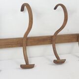 Japy frères curved wooden coat rack