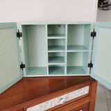 Wall shelf bathroom cabinet