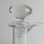 Carafe ancienne en verre soufflé à la bouche