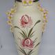 Large earthenware vase. Polychrome ceramic. Breton type.