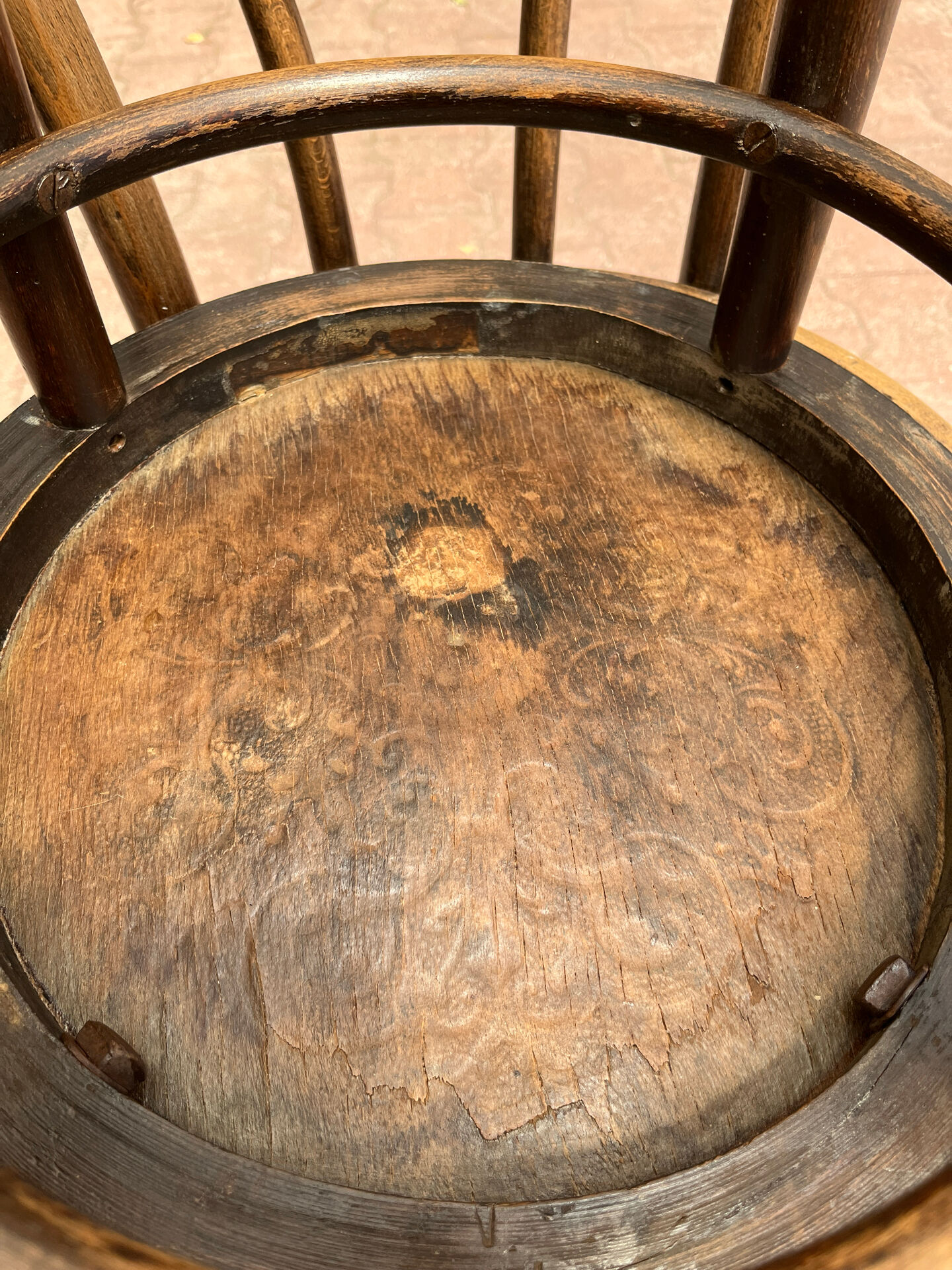 Old bistro chair