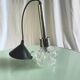 Suspension verre et chrome 70’s