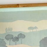 Catherine escalon vintage fiberglass serving tray