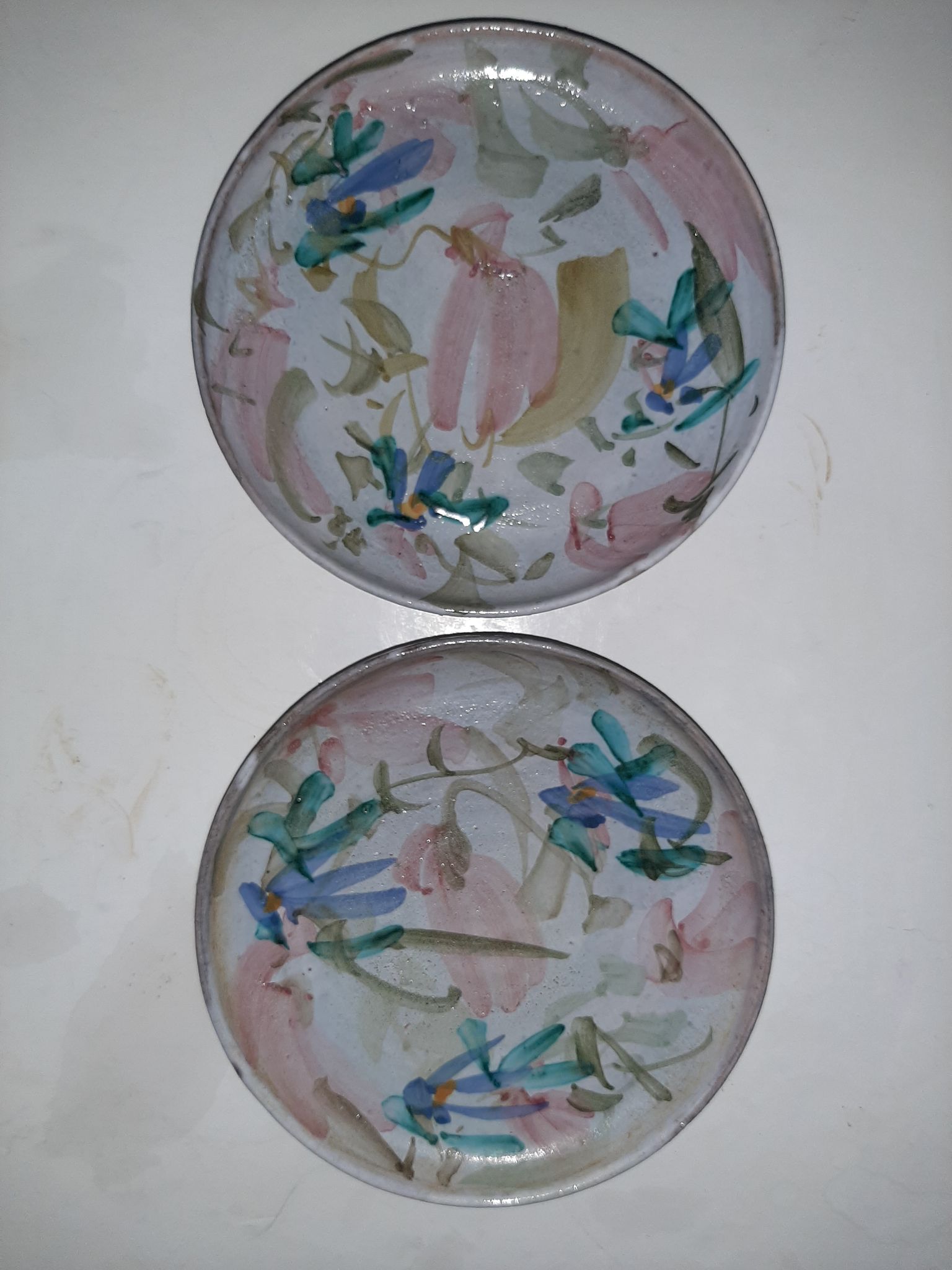 Breakfast cups jjl Vallauris artistic ceramics