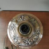 Pied de lampe art nouveau en laiton