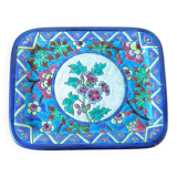 Tray in Longwy Enamels