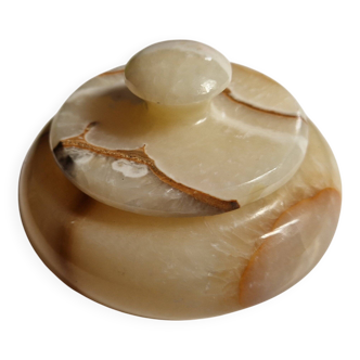 70s onyx marble candy box