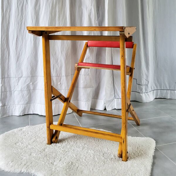 Bureau d’écolier pliant années 50