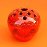 Centerpiece vase flower pick glazed ceramic