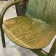 Fauteuil Baumann vert, années 70