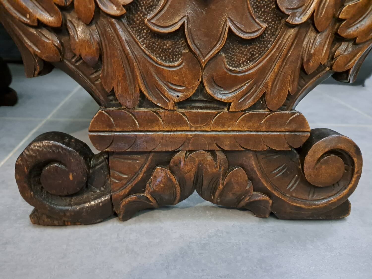 Pair of 19th century walnut stepladder chairs