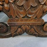 Pair of 19th century walnut stepladder chairs